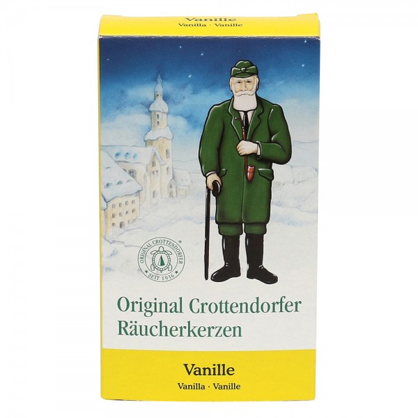 Crottendorfer-Räucherkerzen Vanilleduft 6 x 2 x 11 cm